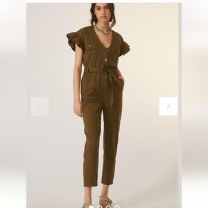 Anthropologie Tapered Jumpsuit